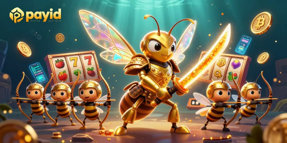 Experience the excitement of payid online casinos australia with a vibrant 3D scene of gaming action.